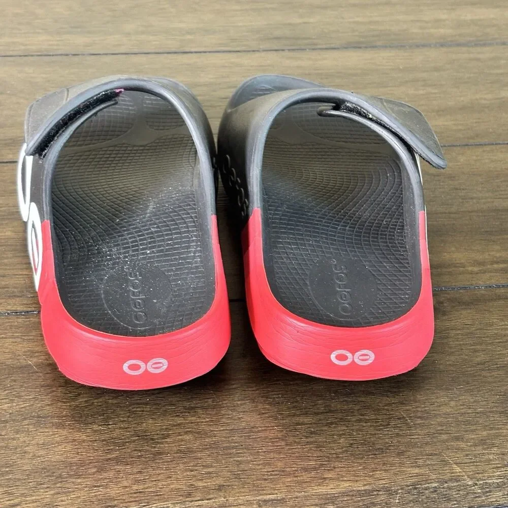 OOFOS OOahh Sport Flex Fire Rally Unisex Mens 7 Womens 9 EU 40